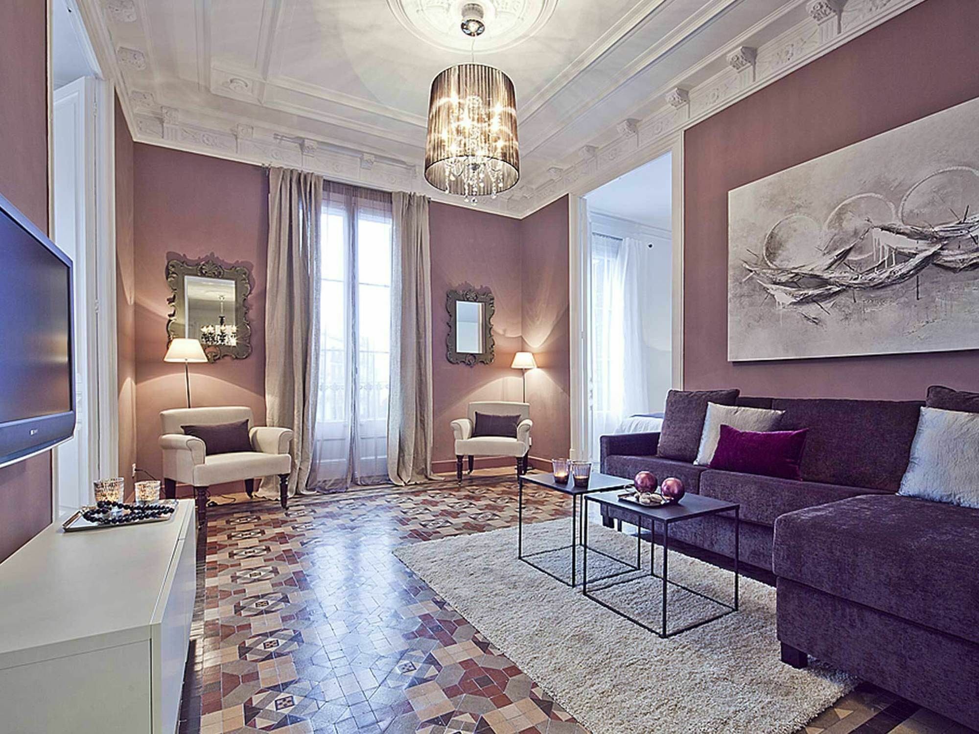 Pousada Luxurious For 9 People Recently Renovated In The Center Of Barcelona